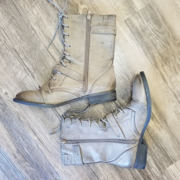 Sole Society Nessie Mid Calf Boots - Picture 3 of 6